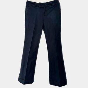 Banana Republic Navy Blue Pants Trousers Jackson Fit Wide Legs 6